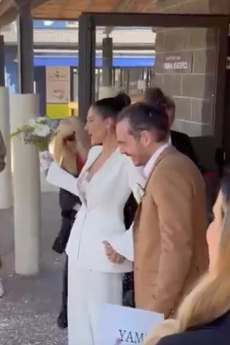 Silvina y Federico, los novios