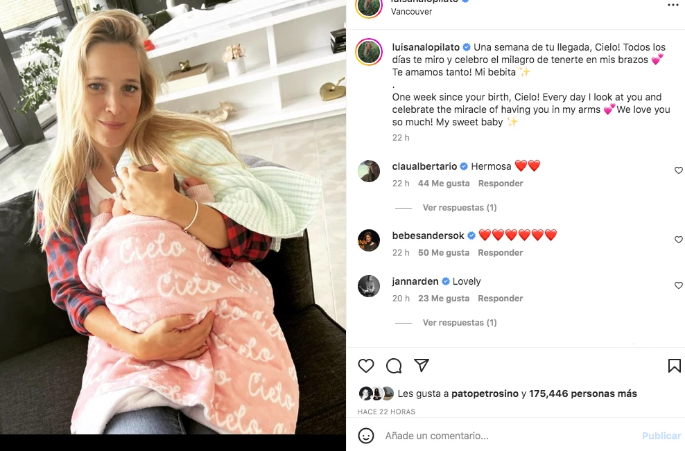 luisana lopilato y cielo