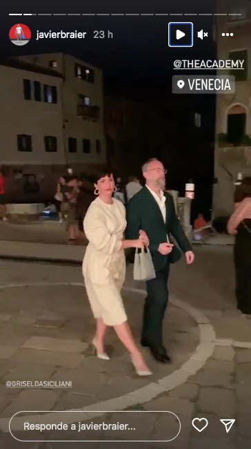 La historia de amor de Griselda Siciliani y Javier Braier