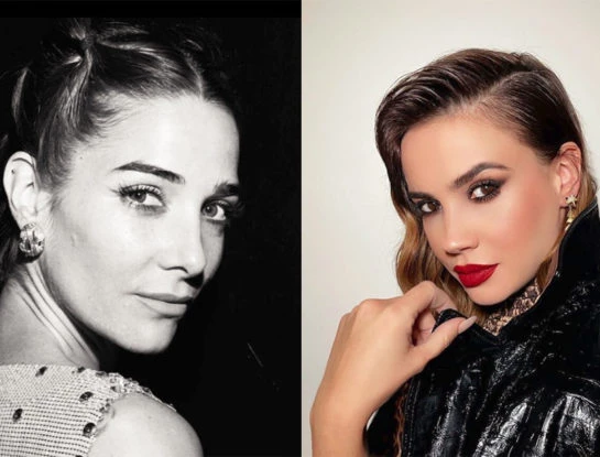 Juana Viale y Celeste Cid: un mismo conjunto, dos looks diferentes