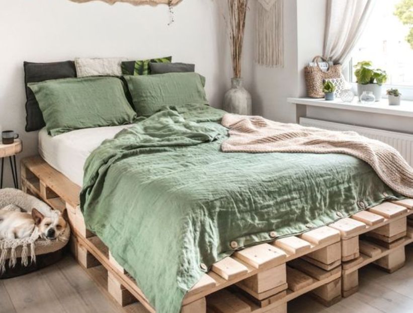 Capataz sencillo consumirse Cómo hacer una cama con palets paso a paso – Revista Para Ti