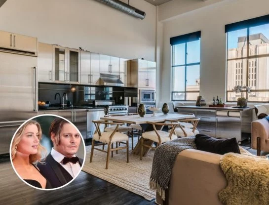Así es por dentro el lujoso penthouse donde vivieron Johnny Depp y Amber Heard