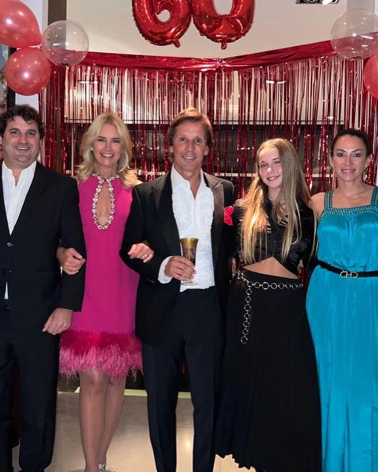 El cumpleaños de Alejandro Gravier, esposo de Valeria Mazza