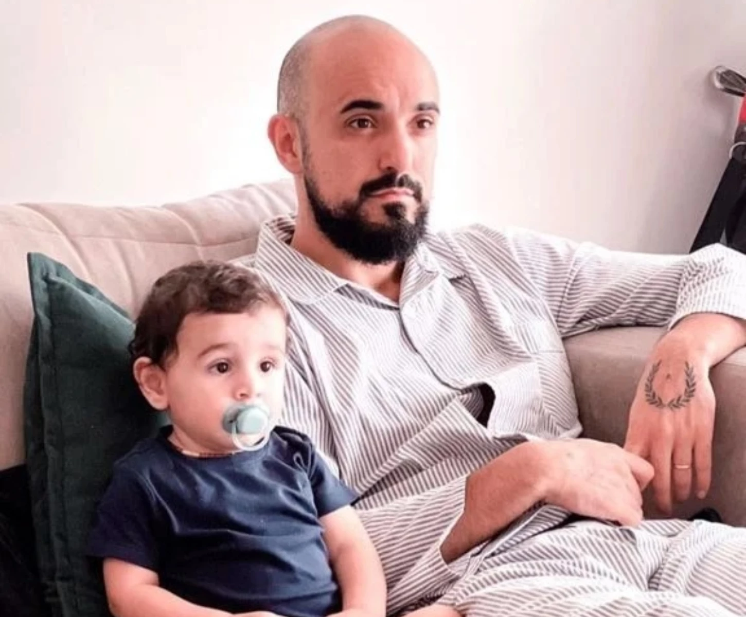 El hijo de Abel Pintos sufrió un accidente doméstico