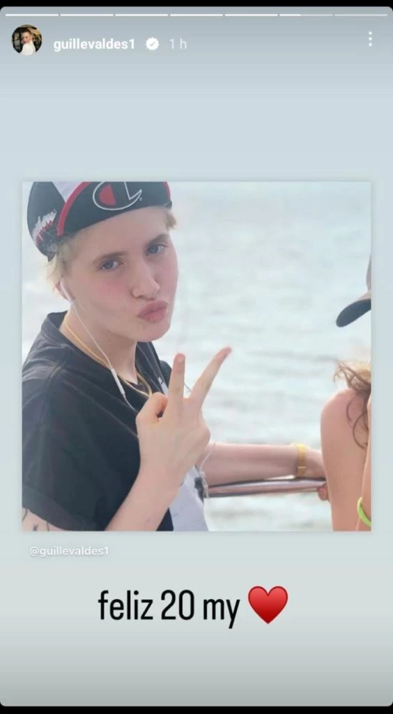 El posteo de Guillermina Valdés por el cumpleaños de su hija Paloma