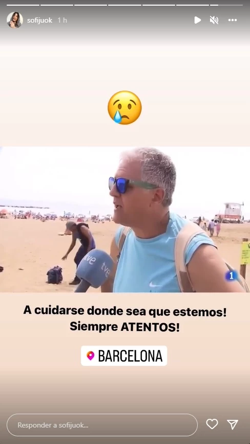 El posteo de Sofía Jiménez para alertar a los argentinos en España