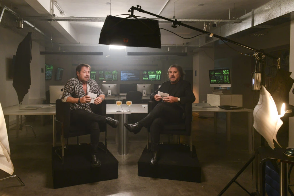 Ricky Sarkany y Claudio Cerini