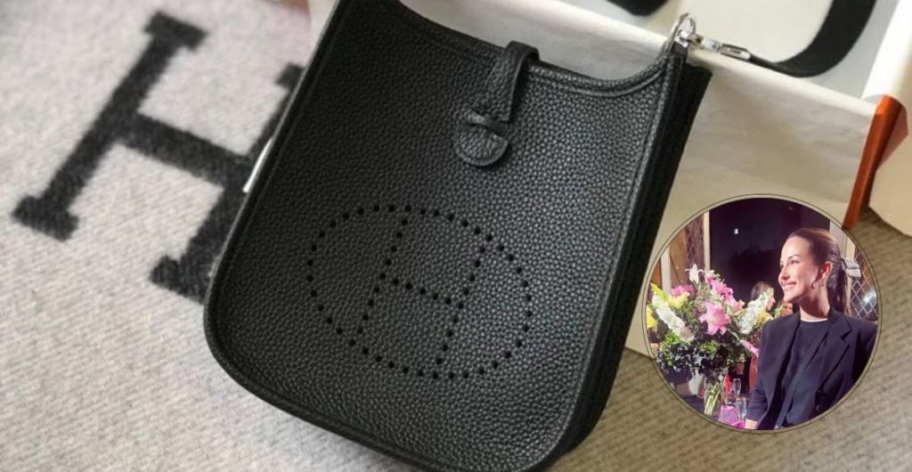 La lujosa cartera de Luli Fernández