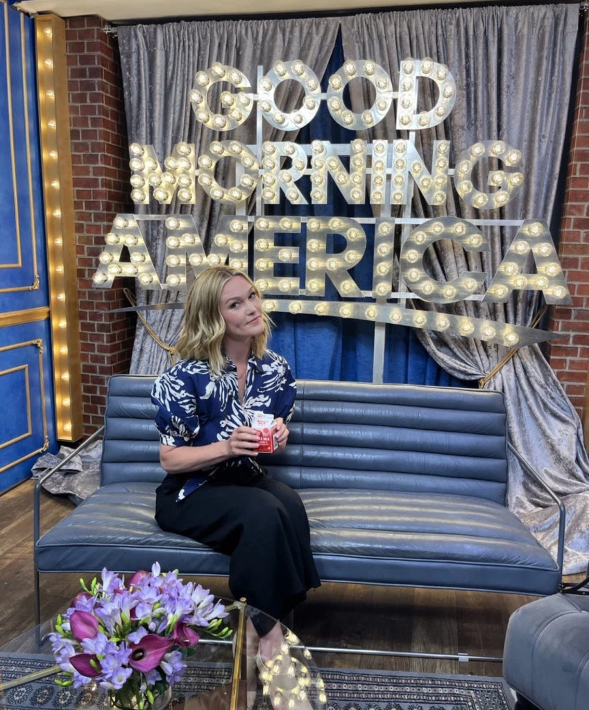 Julia Stiles en Instagram. Foto IG.