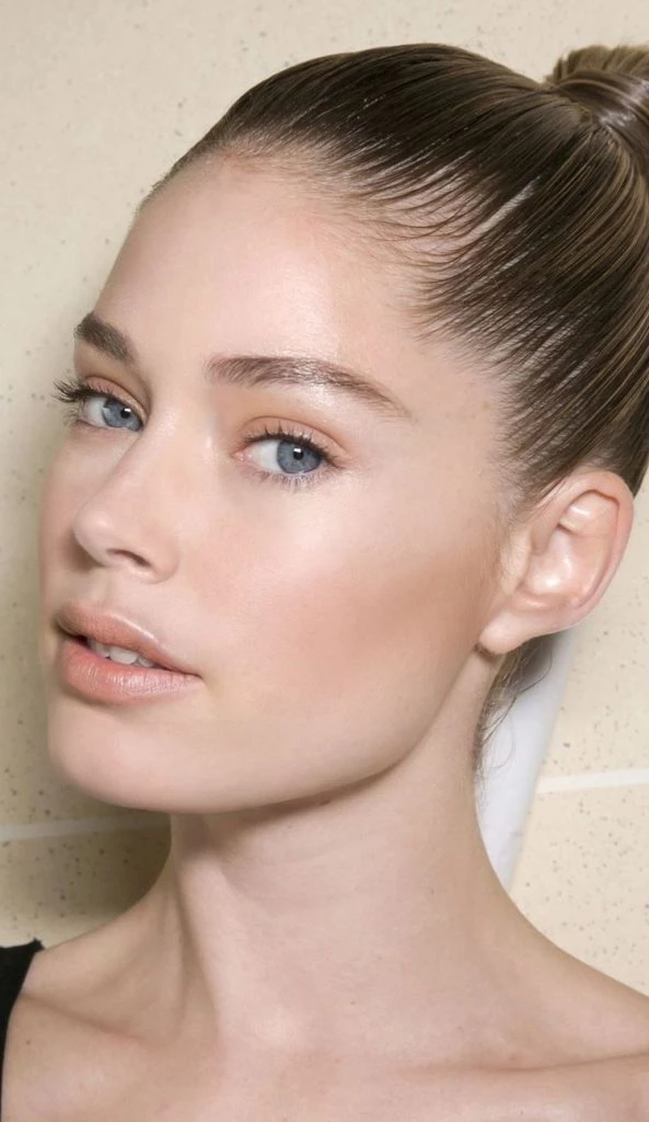 Así luce Doutzen Kroes en su Instagram. Maquillaje natural en su máxima expresión. Foto IG.