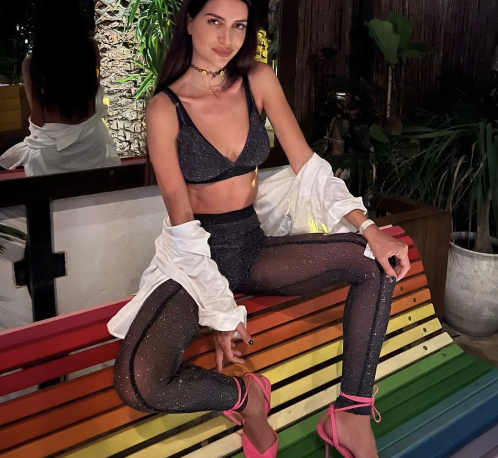 Zaira en Ibiza. Foto IG.