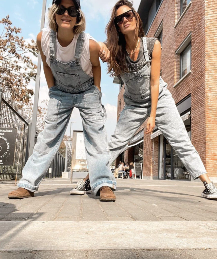 Paula y Mery implementando el "Twinning". Foto Instagram.