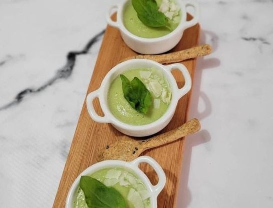 La receta de gazpacho verde de Marina Becher