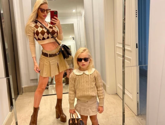 Madre e hijas combinadas: Luciana Salazar, Chiara Ferragni y la reina Letizia se animan a vestir igual que sus herederas