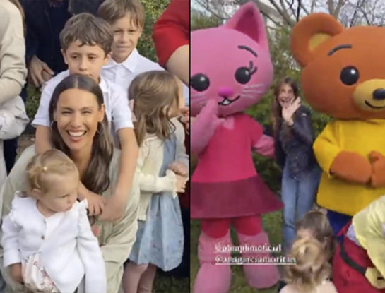 Las primeras imágenes de la fiesta que Pampita y Roberto García Moritán organizaron para celebrar el cumpleaños de Ana