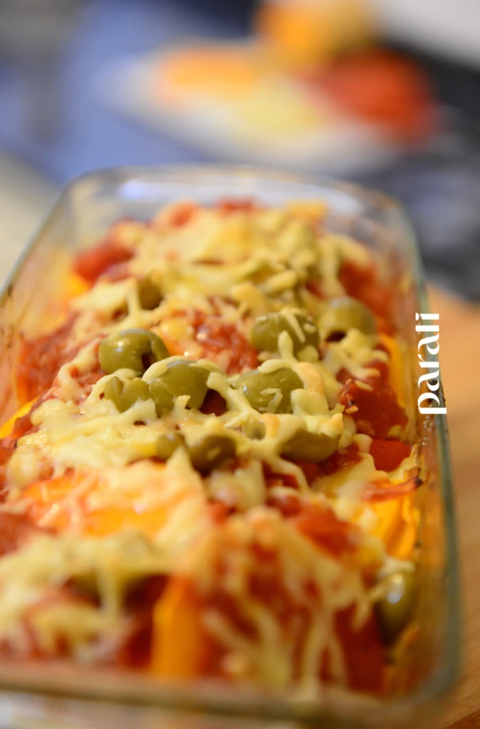 Lasagna de calabaza.