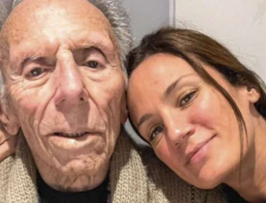 La tristeza de Paula Chaves por la muerte de su abuelo: "97 años te disfruté"