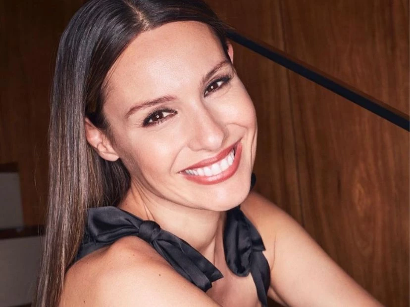 Pampita participó de una jornada por el día del niño