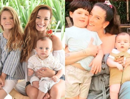 Juana Repetto y Claudia Albertario se reencontraron en Miami y sus hijos tuvieron una tierna reacción