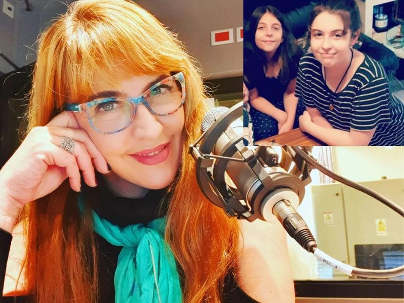 Así están Eva y Lara, las hijas de Lola Corderó