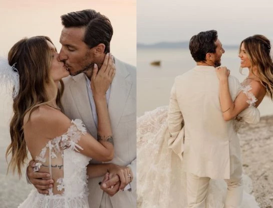 Las fotos inéditas del casamiento de Pico Mónaco y Diana Arnopoulos