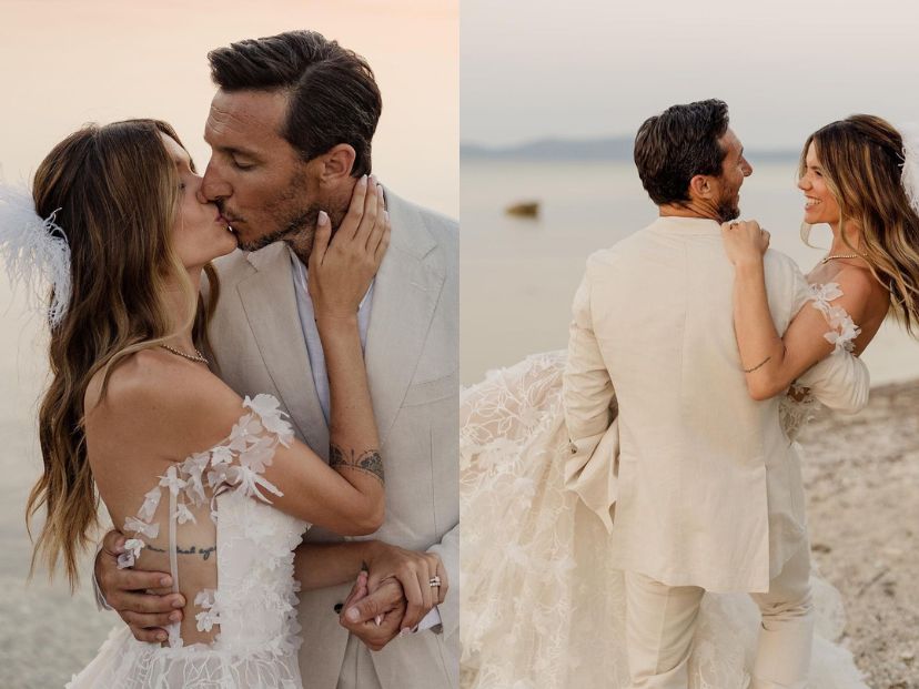 Las fotos inéditas del casamiento de Pico Mónaco y Diana Arnopoulos