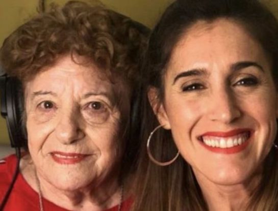 La emoción de La Sole y Natalia Pastorutti por los 90 años de su abuela Valeria