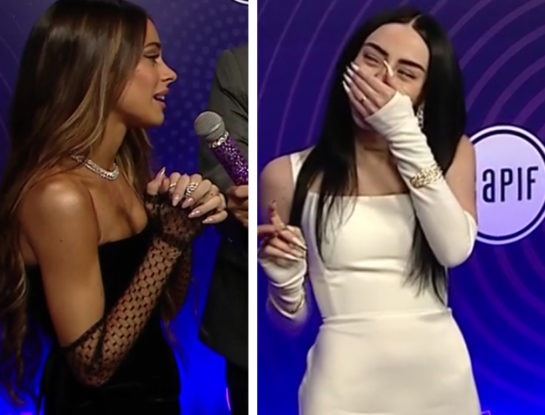 Premios Gardel: Tini Stoessel y Nicki Nicole marcan tendencia con un accesorios estilo Bridgerton