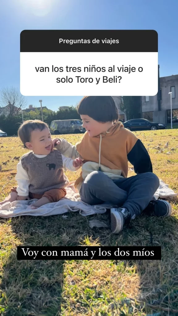 Toribio y Belisario, los hijos de Juana Repetto.
