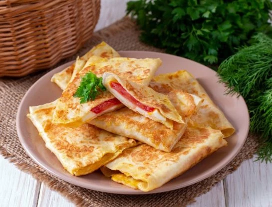 La tortilla rellena fit (anti fiaca) de Daniela Lopilato