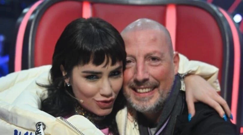 Lali Espósito y su papá Carlos