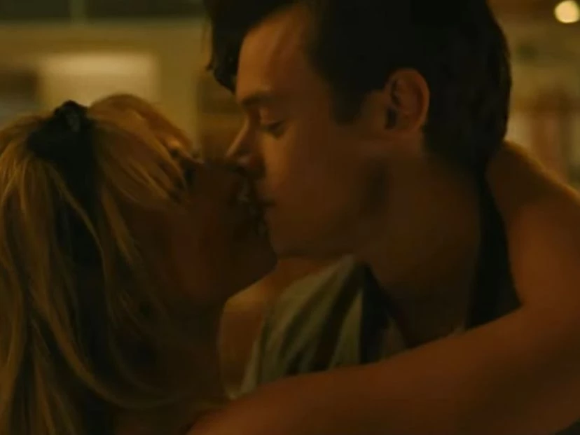 Harry Styles y Florence Pugh en Dont worry darling