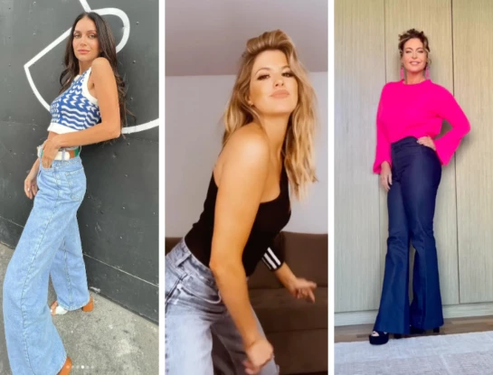Zaira Nara, Mery del Cerro y Karina Mazzocco nos enseñan cómo se lleva el pantalón de jean esta primavera