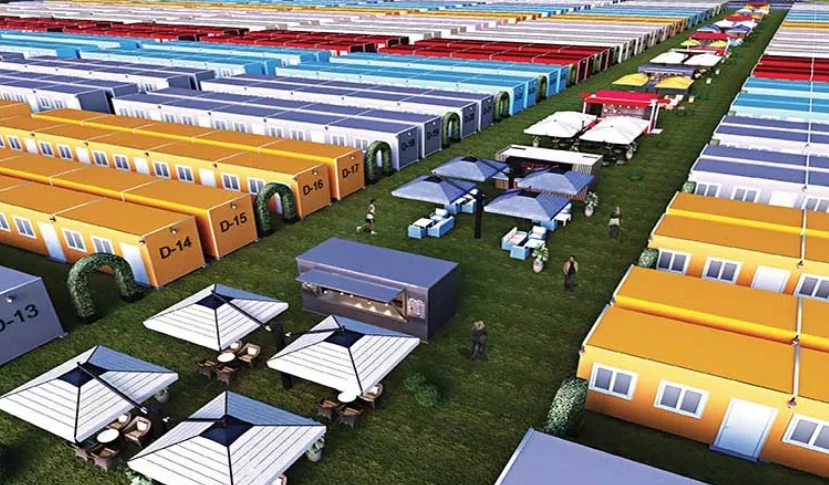 Villa para aficionados Containers Zafaran