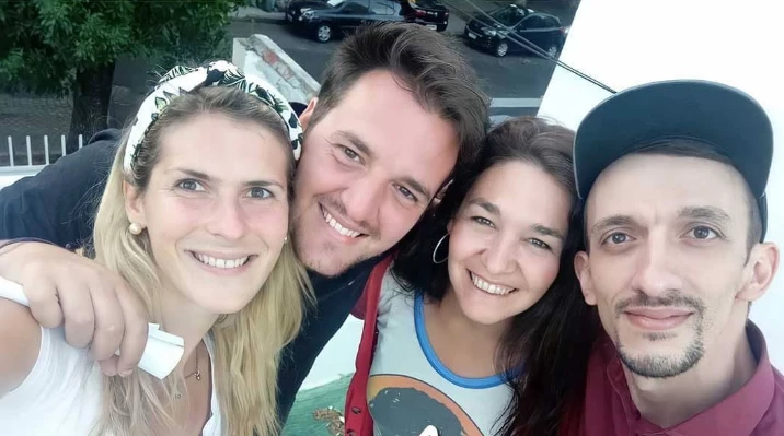 Fabricio Cagnin con la película Gilda