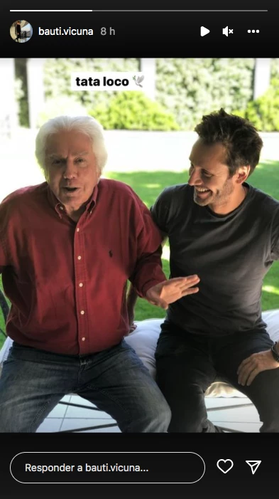 BENJAMIN VICUÑA CON PADRE