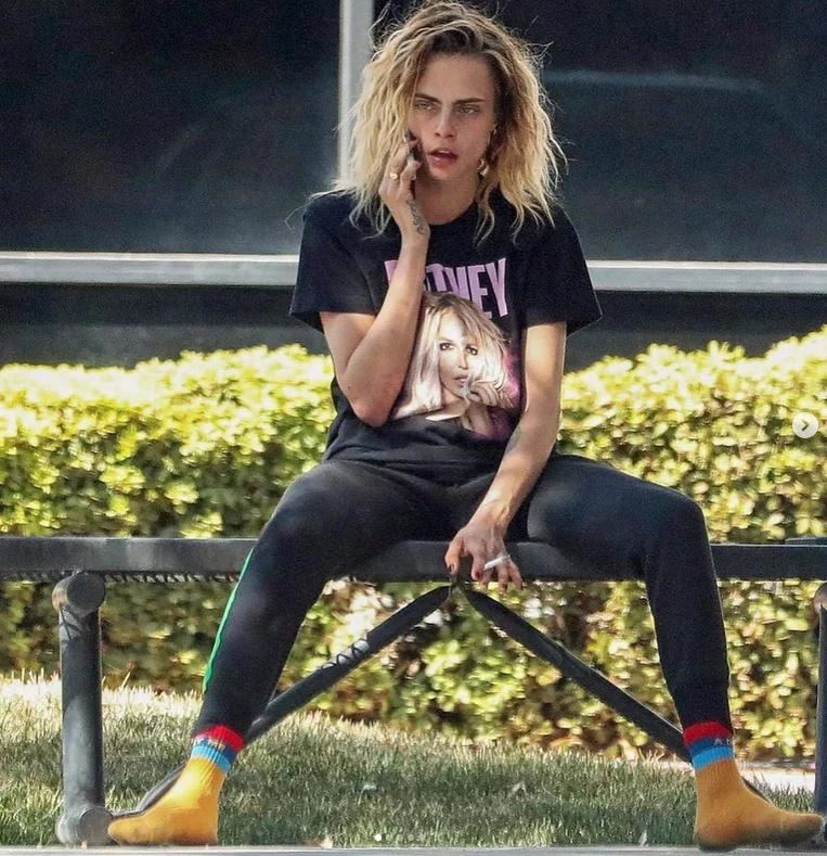 Cara Delevingne en estado lamentable