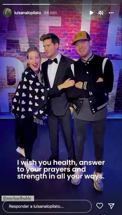 luisana lopilato y bublé