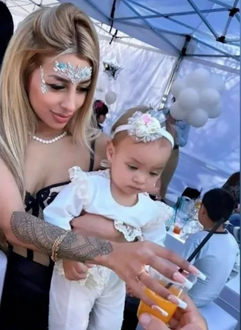 Así está Jamaica, la hija de L-Gante y Tamara Báez, que cumplió su primer añito