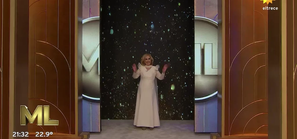 El look a puro glamour de Mirtha Legrand en su regreso a la televisión