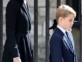 Kate y George en el funeral de la reina