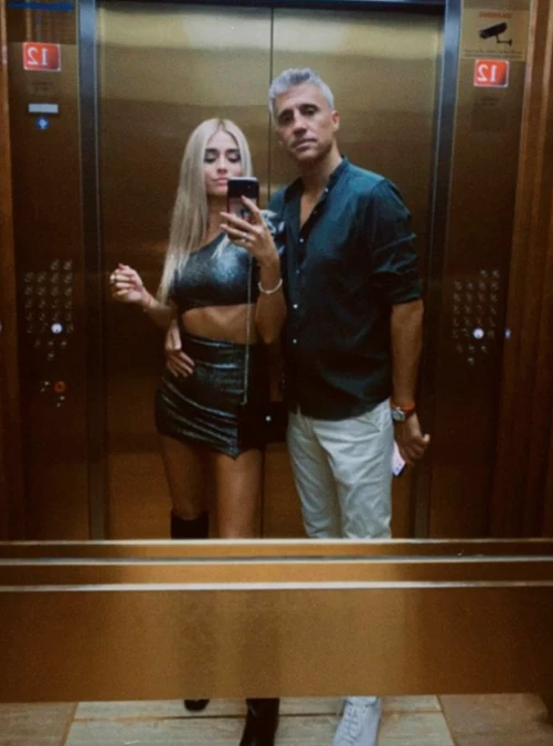 quien es Antonella Silguero la novia de Hernán Crespo
