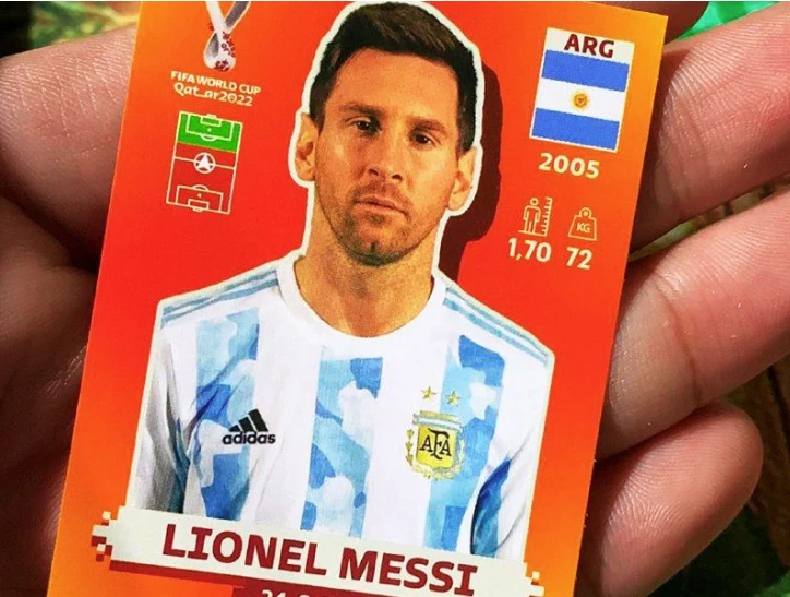 figurita Messi