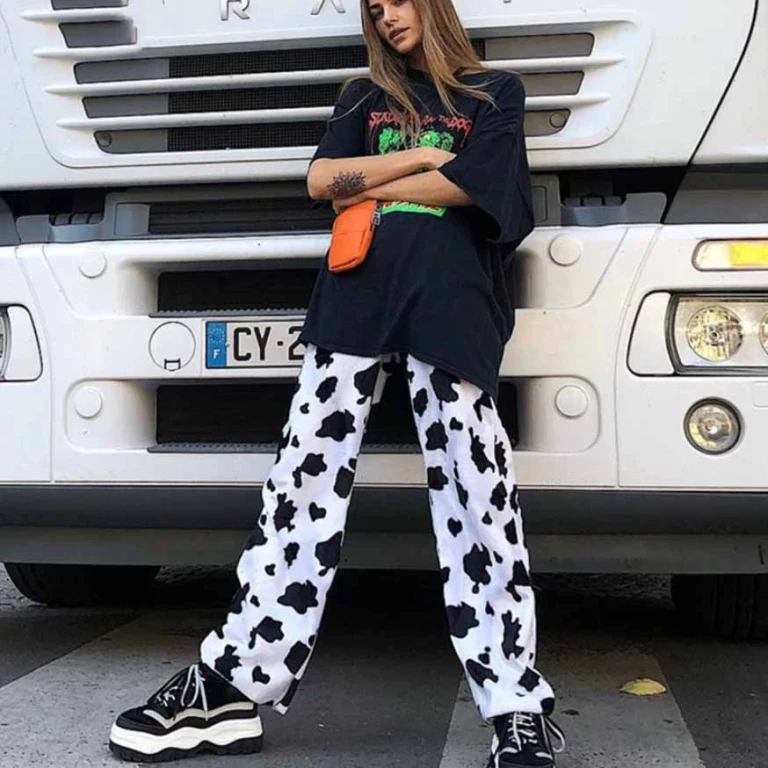Cow print, la estampa furor entre las influencers