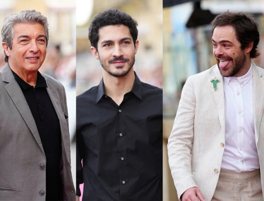 Por qué Ricardo Darín, el Chino Darín y Peter Lanzani llamaron la atención en la red carpet del Festival de San Sebastian