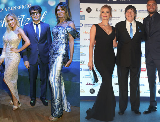 Las fotos de la red carpet de la "Noche Azul", la gala a beneficio celebrada por la fundación Gedyt