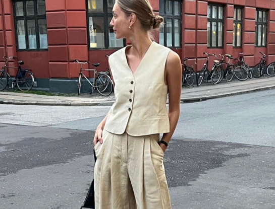 Cómo usar prendas sastreras para lograr un look súper chic