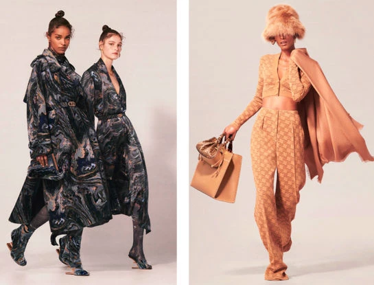 Fendi le hace honor a la elegancia femenina con una colección sólida y cosmopolita