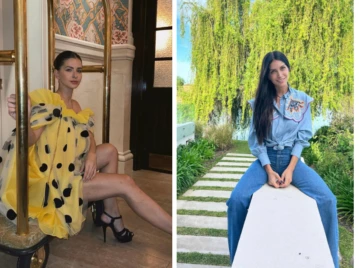 China y Zaira mismo look.