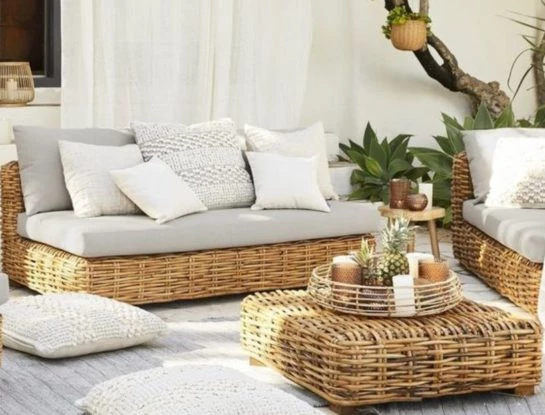 Cómo limpiar y dejar como nuevos los muebles de mimbre
